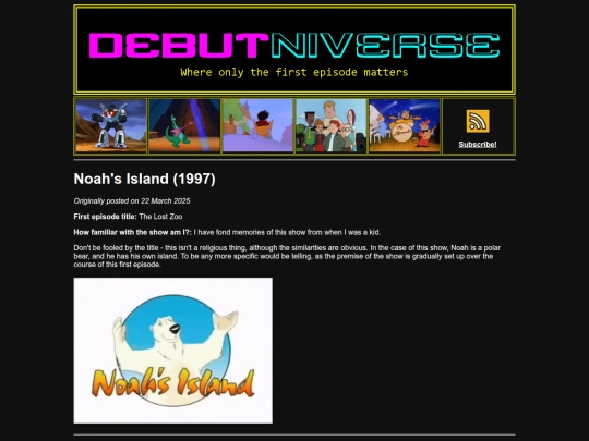 NoahsIsland screenshot