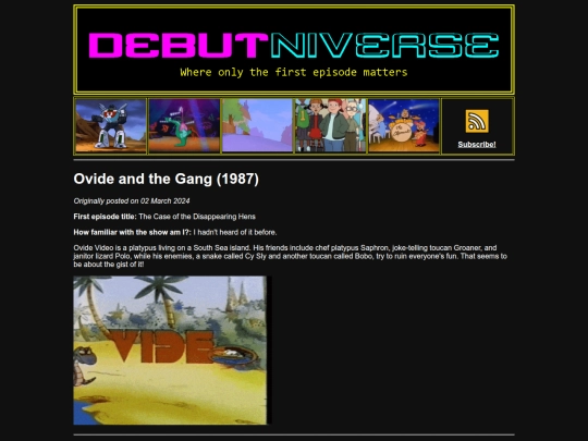 Ovide screenshot