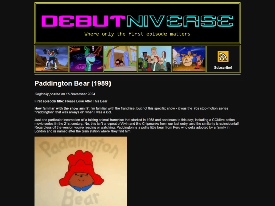PaddingtonBear1989 screenshot