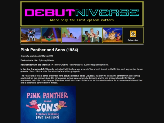 PinkPantherAndSons screenshot