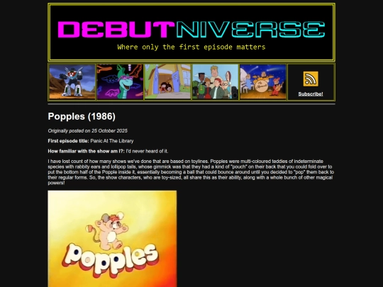 Popples screenshot