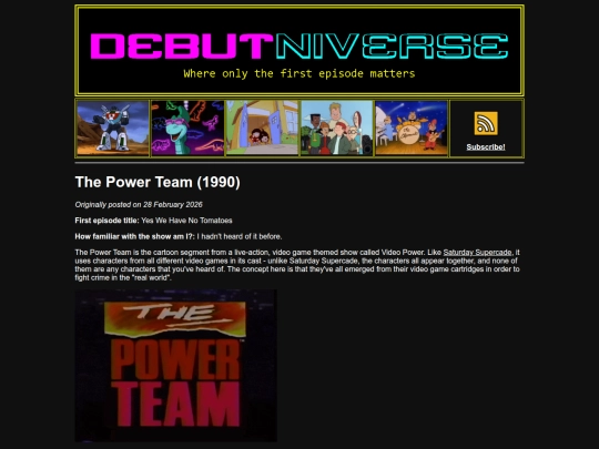 PowerTeam screenshot