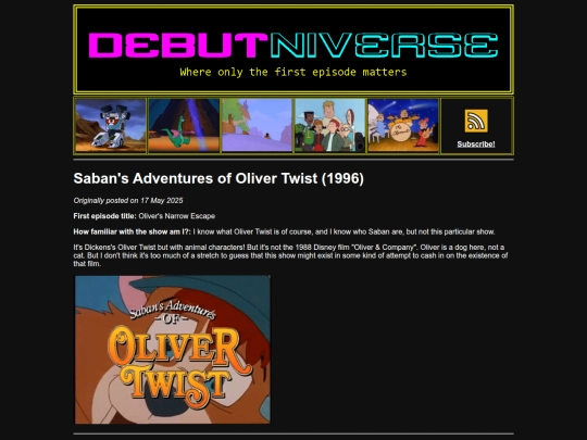 SabanOliverTwist screenshot
