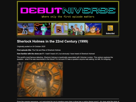 SherlockHolmesCentury screenshot