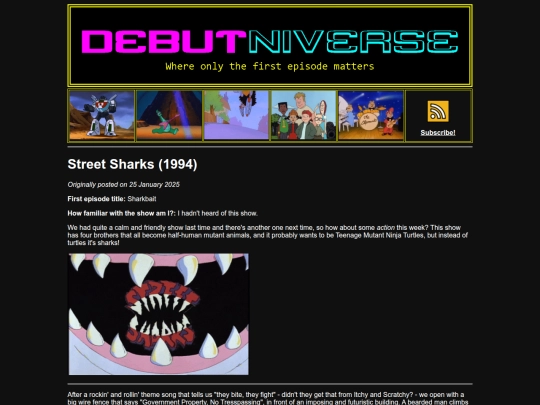 StreetSharks screenshot