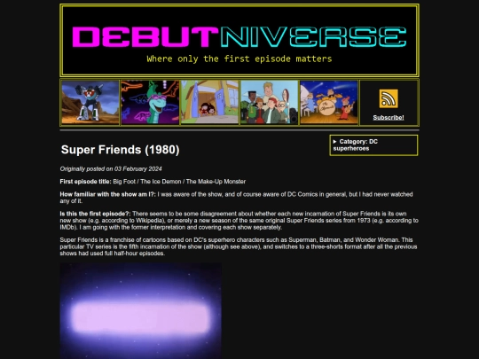 SuperFriends1980 screenshot