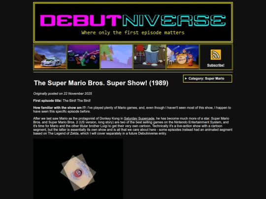 SuperMarioBrosSuperShow screenshot
