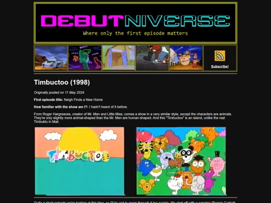 Timbuctoo screenshot