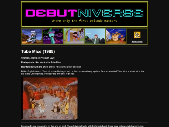 TubeMice screenshot