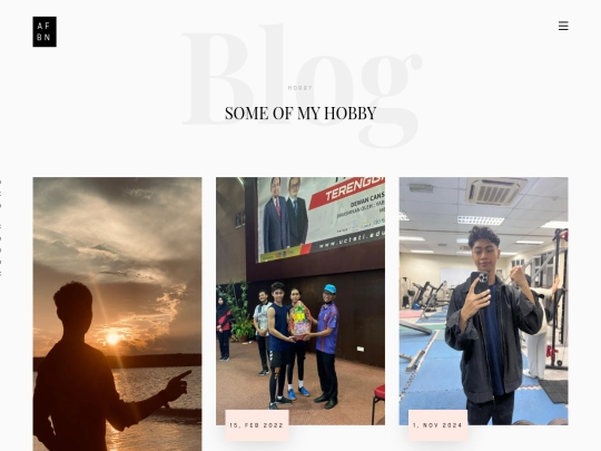 blog screenshot