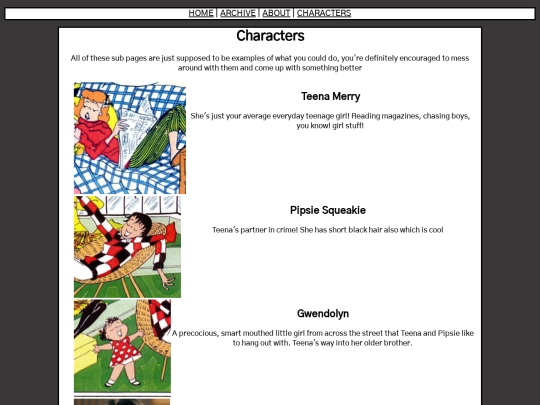 characters screenshot
