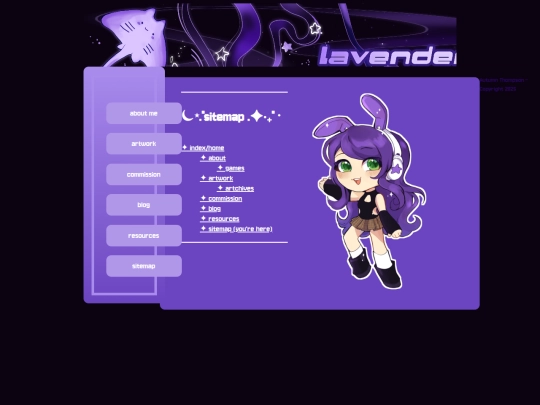 sitemap screenshot