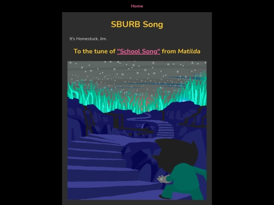 Misc/SBURBSong screenshot