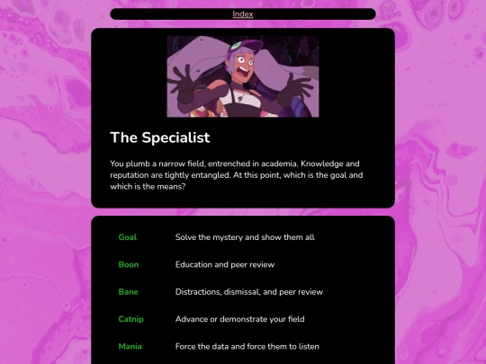 Pink Lagoon/MadScience/Specialist screenshot