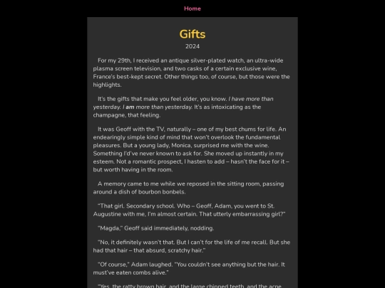 Tales/Gifts screenshot