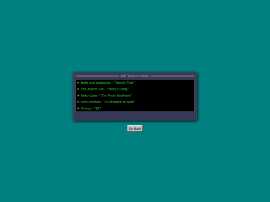 self-determination screenshot