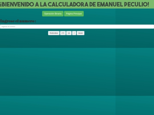 CalculadoraWeb/Calculadora-Unaria screenshot