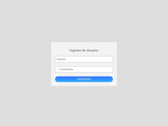 PaginaProyectoLogin/LoginSAI screenshot