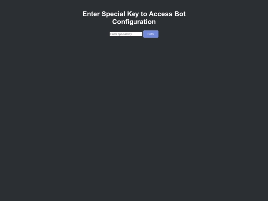 ConfigurationRoprosaBot screenshot