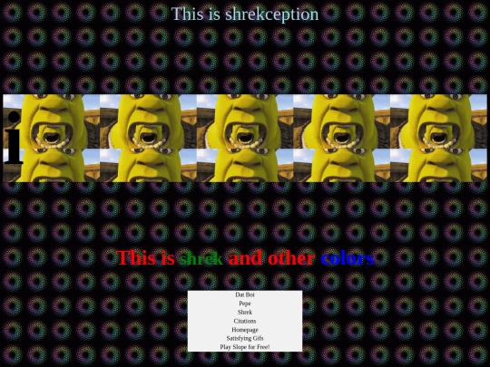 Shrekpage2 screenshot