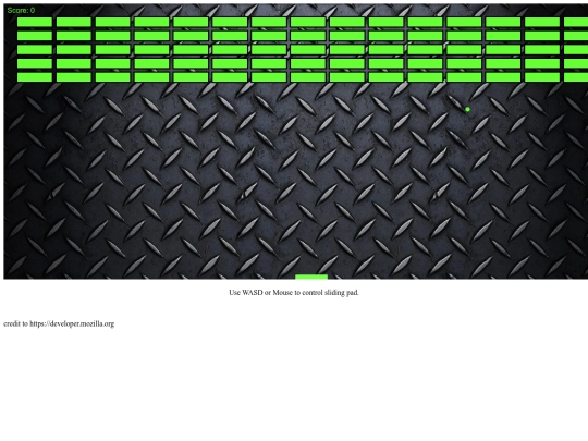 brickbreaker screenshot