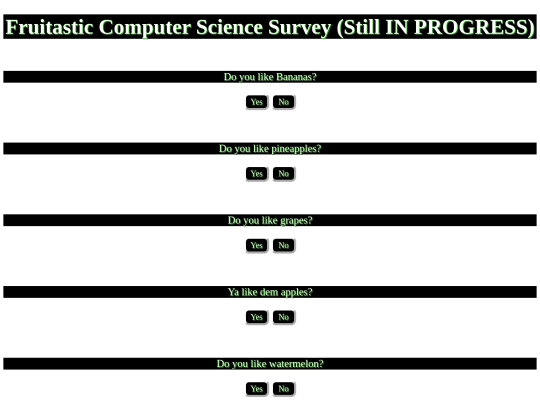 survey1 screenshot