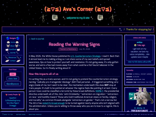 journal/reading-the-warning-signs screenshot