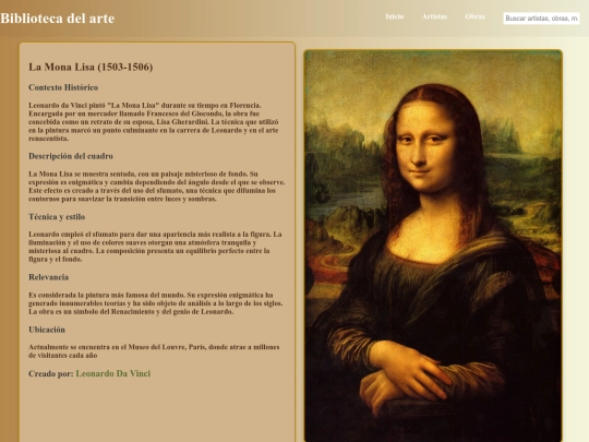 leonardo/La Mona Lisa screenshot