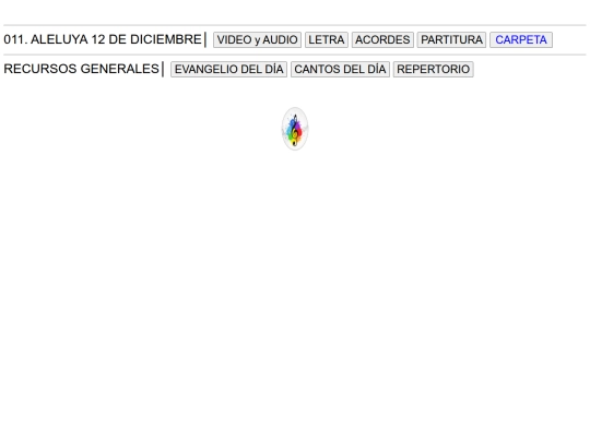 011. ALELUYA 12 DE DICIEMBRE screenshot