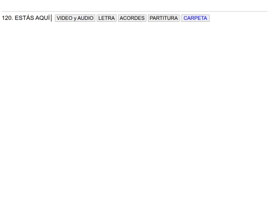 120. ESTÁS AQUÍ screenshot