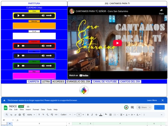 202. CANTAMOS PARA TI screenshot