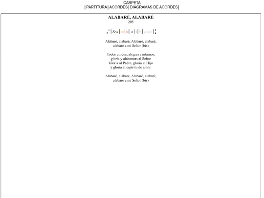 205. ALABARÉ, ALABARÉ screenshot
