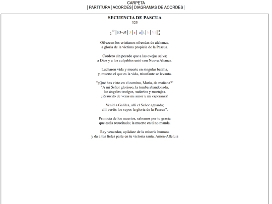 325. SECUENCIA DE PASCUA screenshot