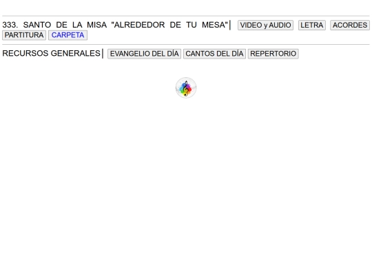 333. SANTO ALREDEDOR DE TU MESA screenshot
