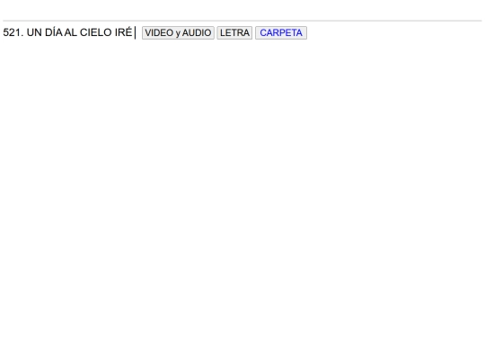 521. UN DÍA AL CIELO IRÉ screenshot