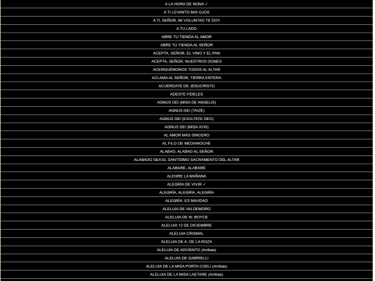 CUERDAS/LETRAS screenshot