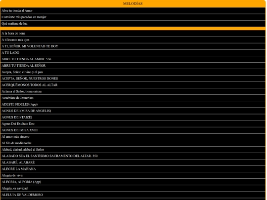 CUERDAS/MELODÍAS screenshot