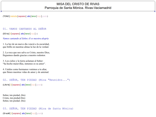 MISAS/MISA DEL CRISTO DE RIVAS screenshot