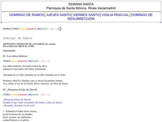 MISAS/SEMANA SANTA screenshot