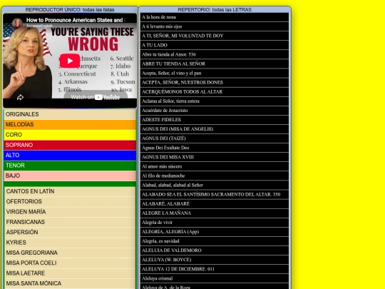 PLAYLISTS y letra screenshot