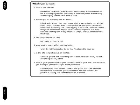 faq screenshot
