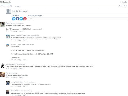 comment screenshot