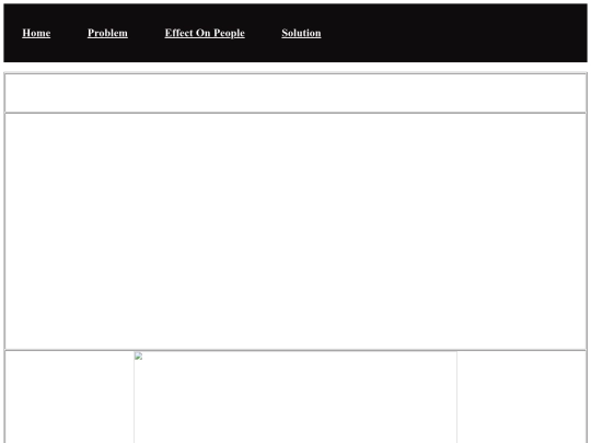 problem screenshot