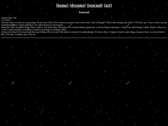 journal screenshot