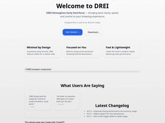 DREI screenshot