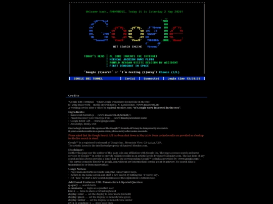 googleBBS screenshot