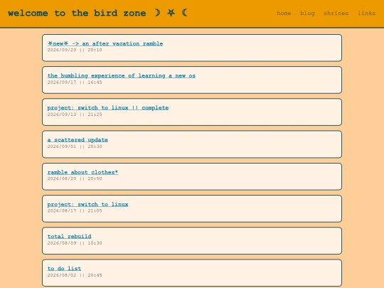 blog screenshot
