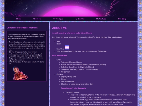 AboutMe screenshot