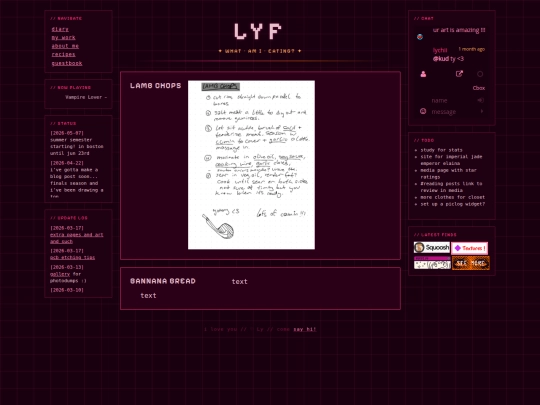 cookbook screenshot