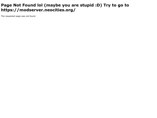 not_found screenshot
